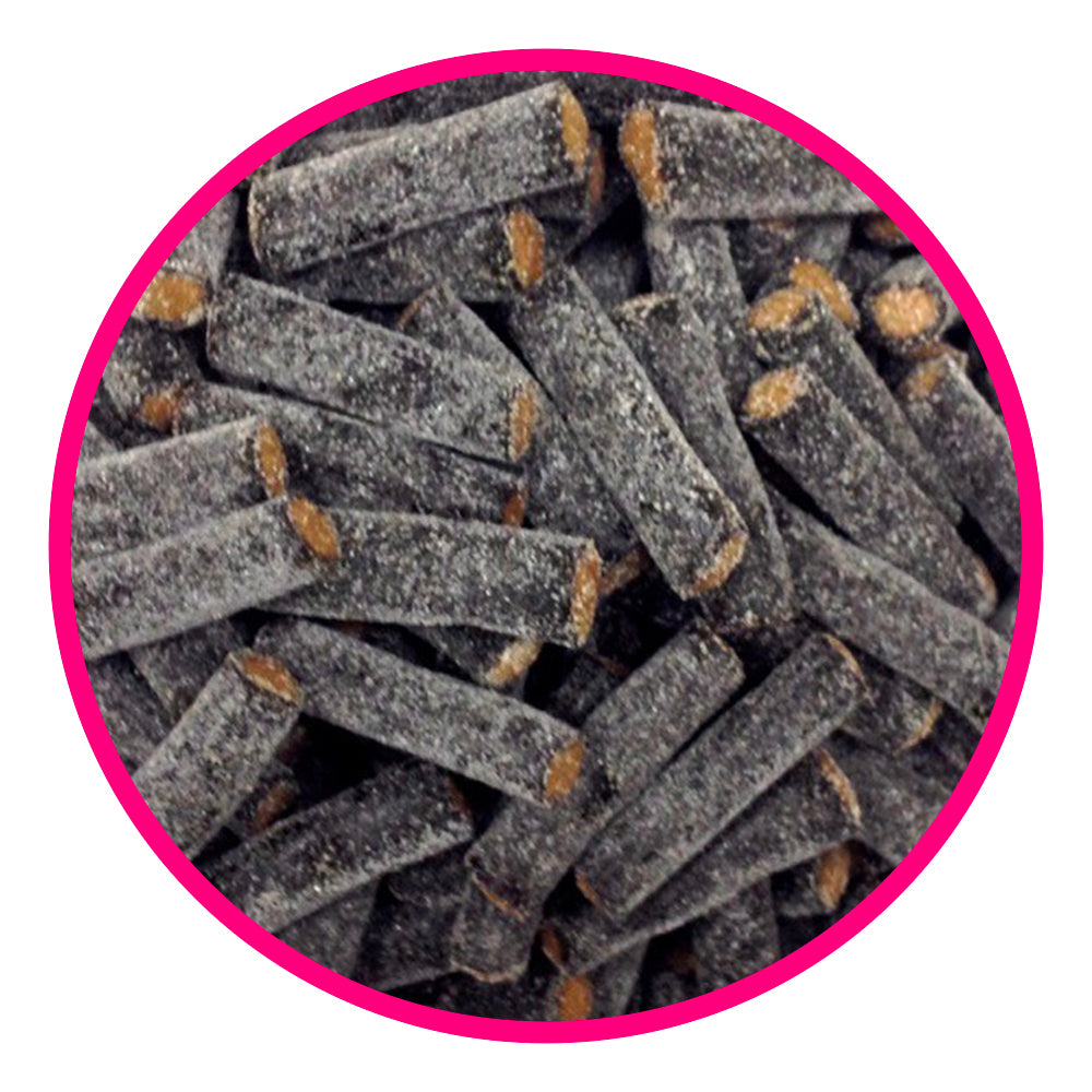 Tronchetti Liquirizia zuccherati